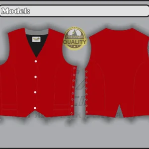 Fashion Leather Vests  (TPR-WFLV-004)