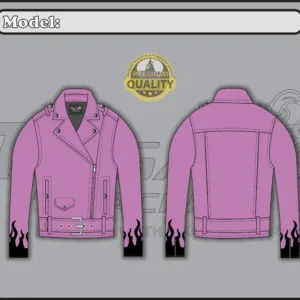 Fashion Leather Jackets   (TPR-WFLS-003